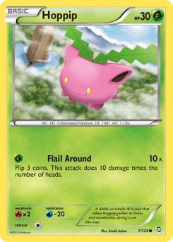Hoppip Dragons Exalted card