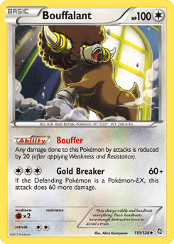 Bouffalant Dragons Exalted card