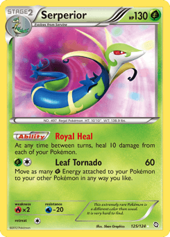 Serperior Dragons Exalted card