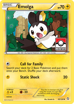 Emolga Dragons Exalted card