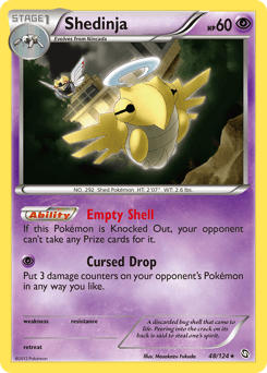 Shedinja Dragons Exalted card