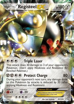 Registeel ex Dragons Exalted card