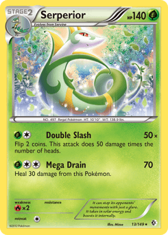 Serperior Boundaries Crossed card