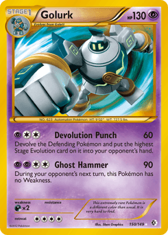 Golurk Boundaries Crossed card