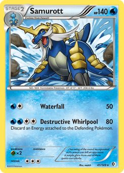 Samurott Boundaries Crossed card