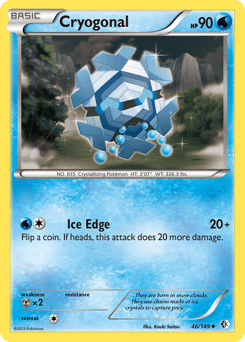 Cryogonal Boundaries Crossed card