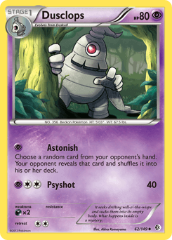 Dusclops Boundaries Crossed card