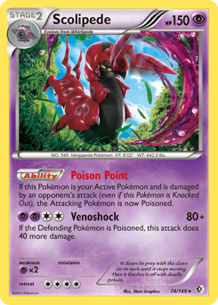 Scolipede Boundaries Crossed card