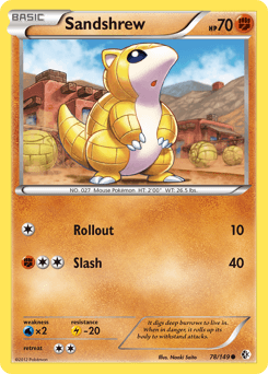 Sandshrew Boundaries Crossed card