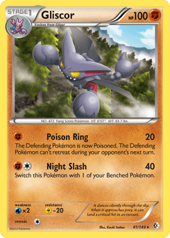 Gliscor Boundaries Crossed card