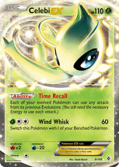 2012 Boundaries Crossed Celebi-EX #9