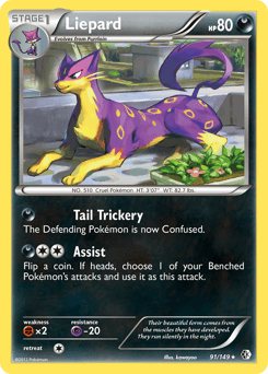 Liepard Boundaries Crossed card