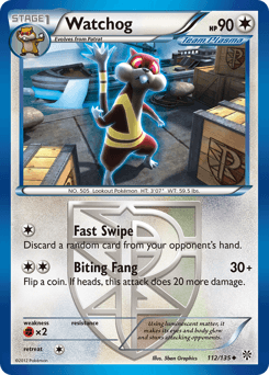 Watchog Plasma Storm card