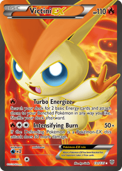 Victini-EX Plasma Storm card