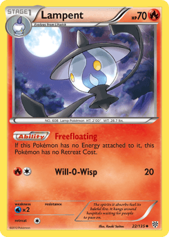 Lampent Plasma Storm card