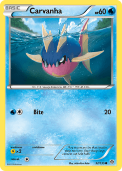 Carvanha Plasma Storm card