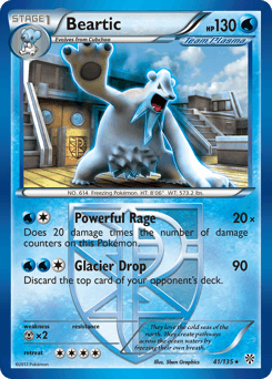 Beartic Plasma Storm card