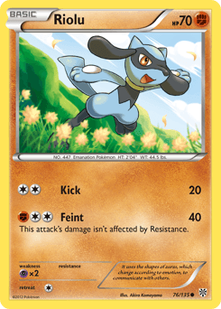 2013 Plasma Storm Riolu #76