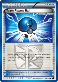 2013 Plasma Freeze Team Plasma Ball #105