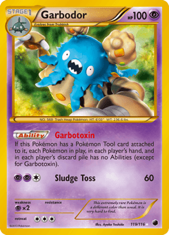 Garbodor Plasma Freeze card