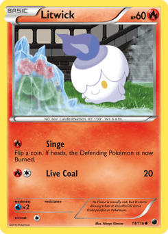 Litwick Plasma Freeze card