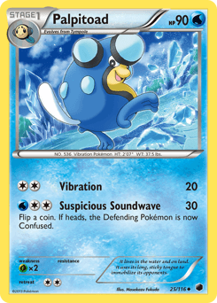 Palpitoad Plasma Freeze card