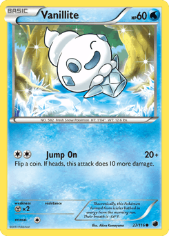 Vanillite Plasma Freeze card