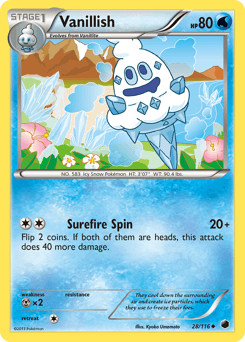 Vanillish Plasma Freeze card