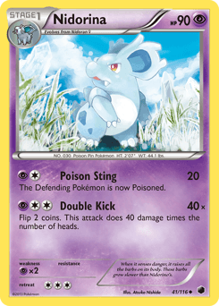 Nidorina Plasma Freeze card