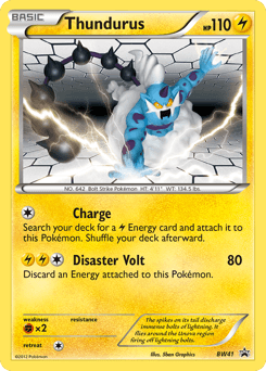 Thundurus BW Black Star Promos card