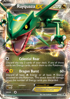 Rayquaza-EX BW Black Star Promos card