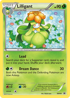 Lilligant BW Black Star Promos card