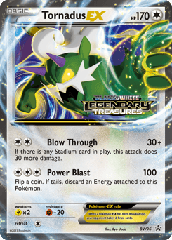 Tornadus-EX BW Black Star Promos card