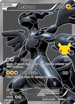Zekrom Celebrations: Classic Collection card