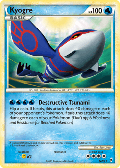 Kyogre ★ Call of Legends card