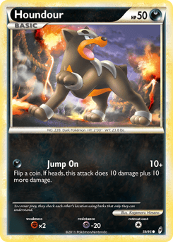 2011 Call of Legends Houndour #59