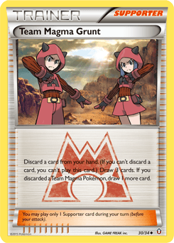 2015 Double Crisis Team Magma Grunt #30