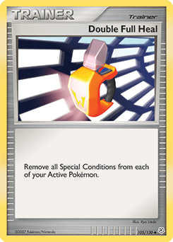 Double Full Heal Diamond & Pearl card
