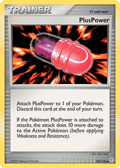 PlusPower Diamond & Pearl card