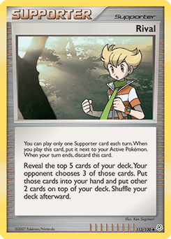 Rival Diamond & Pearl card