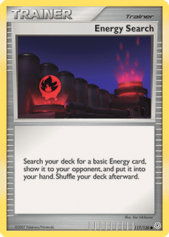 Energy Search Diamond & Pearl card