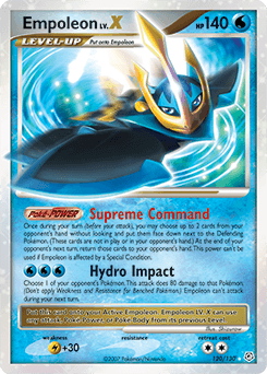 Empoleon LV.X Diamond & Pearl card