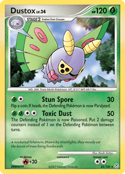 Dustox Diamond & Pearl card