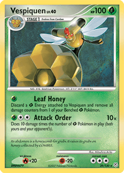 Vespiquen Diamond & Pearl card