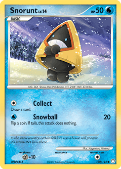 2007 Mysterious Treasures Snorunt #100
