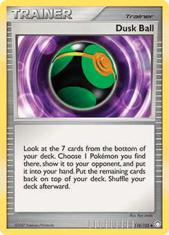 Dusk Ball Mysterious Treasures card