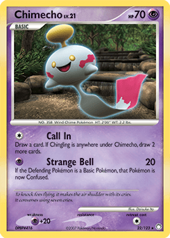 Chimecho δ Mysterious Treasures card