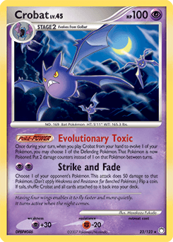 Crobat Mysterious Treasures card