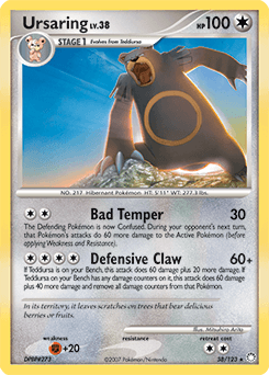 Ursaring Mysterious Treasures card