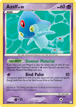 Azelf Mysterious Treasures card